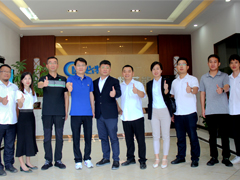 熱烈歡迎新疆阿克蘇副市長(zhǎng)張帆一行蒞臨我司參觀指導(dǎo)！